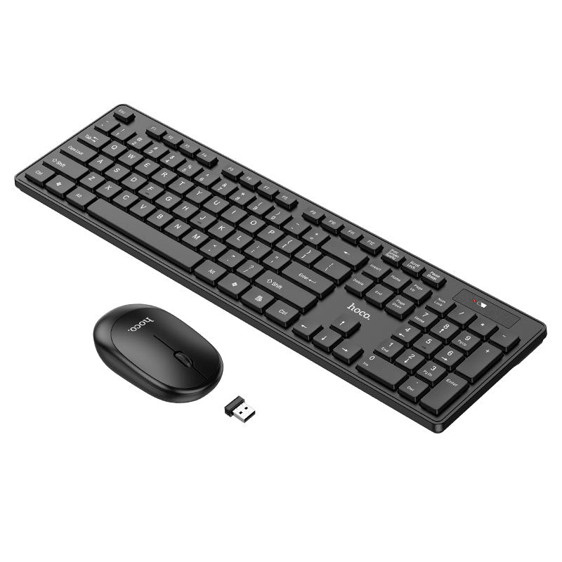 HOCO GM17 Wireless Keyboard & Mouse Set - Saif Al Najmi KwKeyboardHocoSaif Al Najmi KwHOCO GM17 Wireless Keyboard & Mouse Set